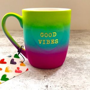 Nwt ‘Good Vibes’ mug